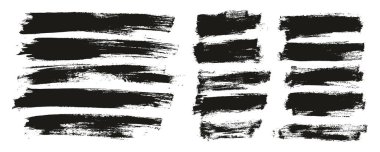 Düz Boya Fırçası İnce Uzun & Kısa Arkaplan Karışık Yüksek Detay Özet Vektör Arkaplan Ayarları 