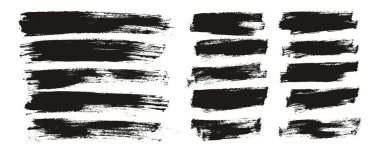 Düz Boya Fırçası İnce Uzun & Kısa Arkaplan Karışık Yüksek Detay Özet Vektör Arkaplan Ayarları 