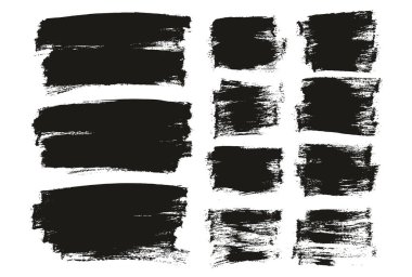 Düz Boya Fırçası İnce Uzun & Kısa Arkaplan Karışık Yüksek Detay Özet Vektör Arkaplan Ayarları 