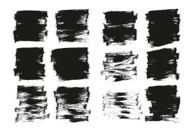 Düz Boya Fırçası İnce Arkaplan Yüksek Detay Soyut Vektör Arkaplanı Ayarları 