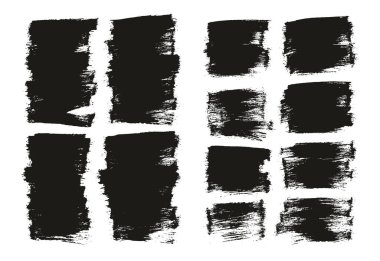 Düz Boya Fırçası İnce Arkaplan Karışık Yüksek Detay Özet Vektör Arkaplanı 