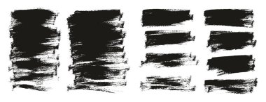 Düz Boya Fırçası İnce Arkaplan Karışık Yüksek Detay Özet Vektör Arkaplanı 