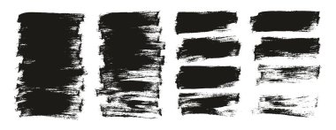 Düz Boya Fırçası İnce Arkaplan Karışık Yüksek Detay Özet Vektör Arkaplanı 