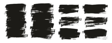 Düz Boya Fırçası İnce Arkaplan Karışık Yüksek Detay Özet Vektör Arkaplanı 