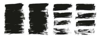 Düz Boya Fırçası İnce Arkaplan Karışık Yüksek Detay Özet Vektör Arkaplanı 