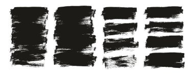 Düz Boya Fırçası İnce Arkaplan Karışık Yüksek Detay Özet Vektör Arkaplanı 