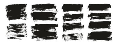 Düz Boya Fırçası İnce Arkaplan Karışık Yüksek Detay Özet Vektör Arkaplanı 