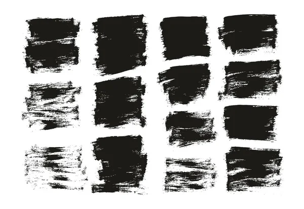 Flache Farbe Pinsel Dünnen Halben Hintergrund Mix Hohe Detail Abstrakte — Stockvektor