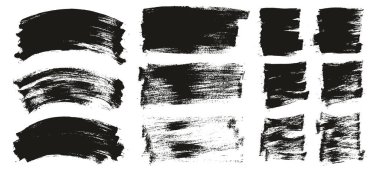 Düz Boya Fırçası İnce Eğri & Uzun & Kısa Arkaplan Yüksek Ayrıntılı Özet Vektör Arkaplanı 