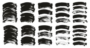 Düz Boya Fırçası İnce Eğri Arkaplan Yüksek Detay Soyut Vektör Arkaplanı Ayarları 