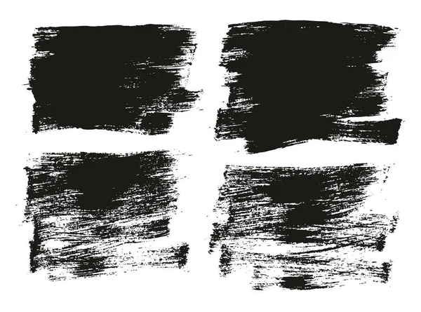 Плоская Краска Кисть Тонкий Короткий Фон Высокая Детализация Абстрактный Векторный — стоковый вектор