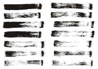 Düz Boya Fırçası İnce Çizgiler Yüksek Detay Soyut Vektör Arkaplanı Ayarları 