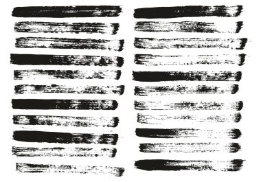 Düz Boya Fırçası İnce Çizgiler Yüksek Detay Soyut Vektör Arkaplanı Ayarları 