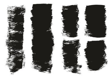 Düz Boya Fırçası Kalın Karışık Arkaplan Yüksek Detay Özet Vektör Arkaplan Karışımı 