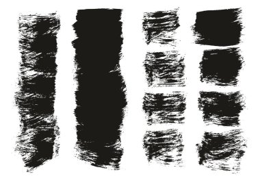 Düz Boya Fırçası Kalın Karışık Arkaplan Yüksek Detay Özet Vektör Arkaplan Karışımı 