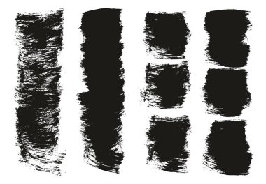 Düz Boya Fırçası Kalın Karışık Arkaplan Yüksek Detay Özet Vektör Arkaplan Karışımı 