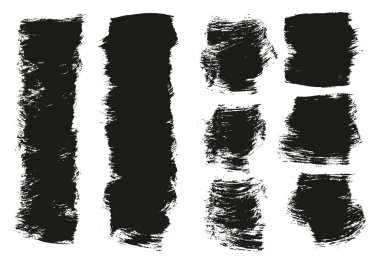 Düz Boya Fırçası Kalın Karışık Arkaplan Yüksek Detay Özet Vektör Arkaplan Karışımı 