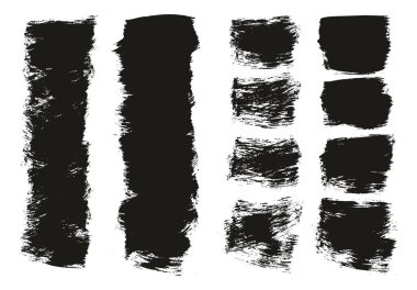 Düz Boya Fırçası Kalın Karışık Arkaplan Yüksek Detay Özet Vektör Arkaplan Karışımı 