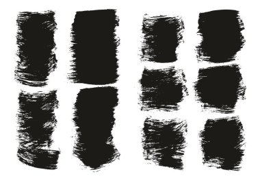 Düz Boya Fırçası Kalın Karışık Arkaplan Yüksek Detay Özet Vektör Arkaplan Karışımı 