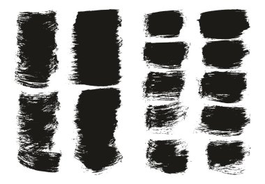 Düz Boya Fırçası Kalın Karışık Arkaplan Yüksek Detay Özet Vektör Arkaplan Karışımı 