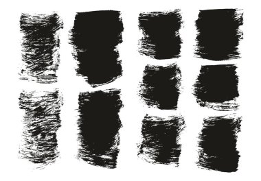 Düz Boya Fırçası Kalın Karışık Arkaplan Yüksek Detay Özet Vektör Arkaplan Karışımı 