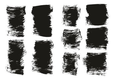 Düz Boya Fırçası Kalın Karışık Arkaplan Yüksek Detay Özet Vektör Arkaplan Karışımı 