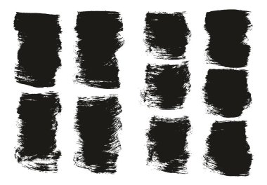 Düz Boya Fırçası Kalın Karışık Arkaplan Yüksek Detay Özet Vektör Arkaplan Karışımı 