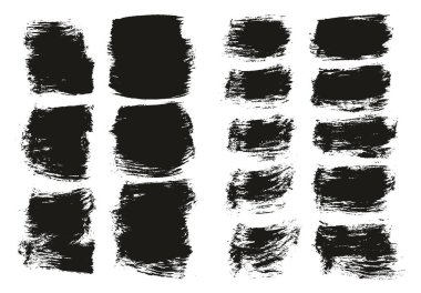 Düz Boya Fırçası Kalın Karışık Arkaplan Yüksek Detay Özet Vektör Arkaplan Karışımı 