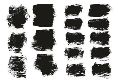 Düz Boya Fırçası Kalın Karışık Arkaplan Yüksek Detay Özet Vektör Arkaplan Karışımı 