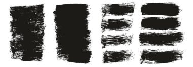 Düz Boya Fırçası Kalın Karışık Arkaplan Yüksek Detay Özet Vektör Arkaplan Karışımı 