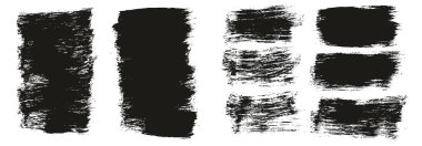 Düz Boya Fırçası Kalın Karışık Arkaplan Yüksek Detay Özet Vektör Arkaplan Karışımı 