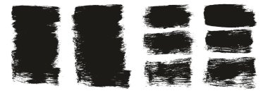 Düz Boya Fırçası Kalın Karışık Arkaplan Yüksek Detay Özet Vektör Arkaplan Karışımı 