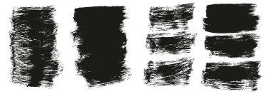 Düz Boya Fırçası Kalın Karışık Arkaplan Yüksek Detay Özet Vektör Arkaplan Karışımı 