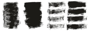 Düz Boya Fırçası Kalın Karışık Arkaplan Yüksek Detay Özet Vektör Arkaplan Karışımı 