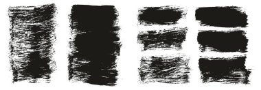 Düz Boya Fırçası Kalın Karışık Arkaplan Yüksek Detay Özet Vektör Arkaplan Karışımı 