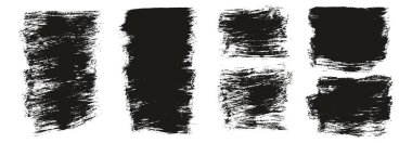 Düz Boya Fırçası Kalın Karışık Arkaplan Yüksek Detay Özet Vektör Arkaplan Karışımı 