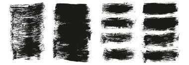 Düz Boya Fırçası Kalın Karışık Arkaplan Yüksek Detay Özet Vektör Arkaplan Karışımı 