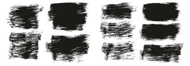 Düz Boya Fırçası Kalın Karışık Arkaplan Yüksek Detay Özet Vektör Arkaplan Karışımı 
