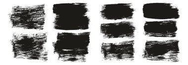 Düz Boya Fırçası Kalın Karışık Arkaplan Yüksek Detay Özet Vektör Arkaplan Karışımı 