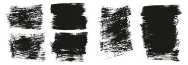 Düz Boya Fırçası Kalın Karışık Arkaplan Yüksek Detay Özet Vektör Arkaplan Karışımı 