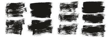 Düz Boya Fırçası Kalın Karışık Arkaplan Yüksek Detay Özet Vektör Arkaplan Karışımı 