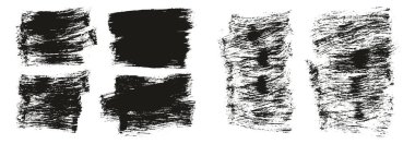 Düz Boya Fırçası Kalın Karışık Arkaplan Yüksek Detay Özet Vektör Arkaplan Karışımı 