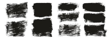 Düz Boya Fırçası Kalın Karışık Arkaplan Yüksek Detay Özet Vektör Arkaplan Karışımı 