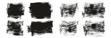 Düz Boya Fırçası Kalın Karışık Arkaplan Yüksek Detay Özet Vektör Arkaplan Karışımı 