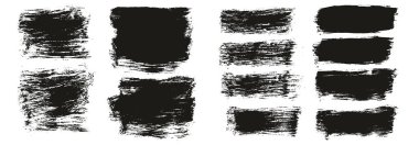 Düz Boya Fırçası Kalın Karışık Arkaplan Yüksek Detay Özet Vektör Arkaplan Karışımı 