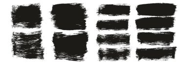 Düz Boya Fırçası Kalın Karışık Arkaplan Yüksek Detay Özet Vektör Arkaplan Karışımı 