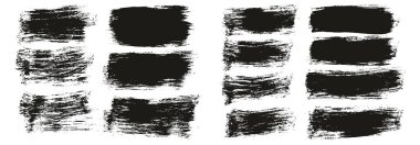 Düz Boya Fırçası Kalın Karışık Arkaplan Yüksek Detay Özet Vektör Arkaplan Karışımı 