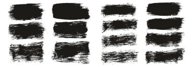 Düz Boya Fırçası Kalın Karışık Arkaplan Yüksek Detay Özet Vektör Arkaplan Karışımı 