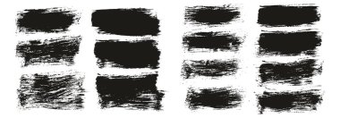 Düz Boya Fırçası Kalın Karışık Arkaplan Yüksek Detay Özet Vektör Arkaplan Karışımı 