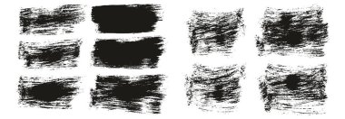 Düz Boya Fırçası Kalın Karışık Arkaplan Yüksek Detay Özet Vektör Arkaplan Karışımı 